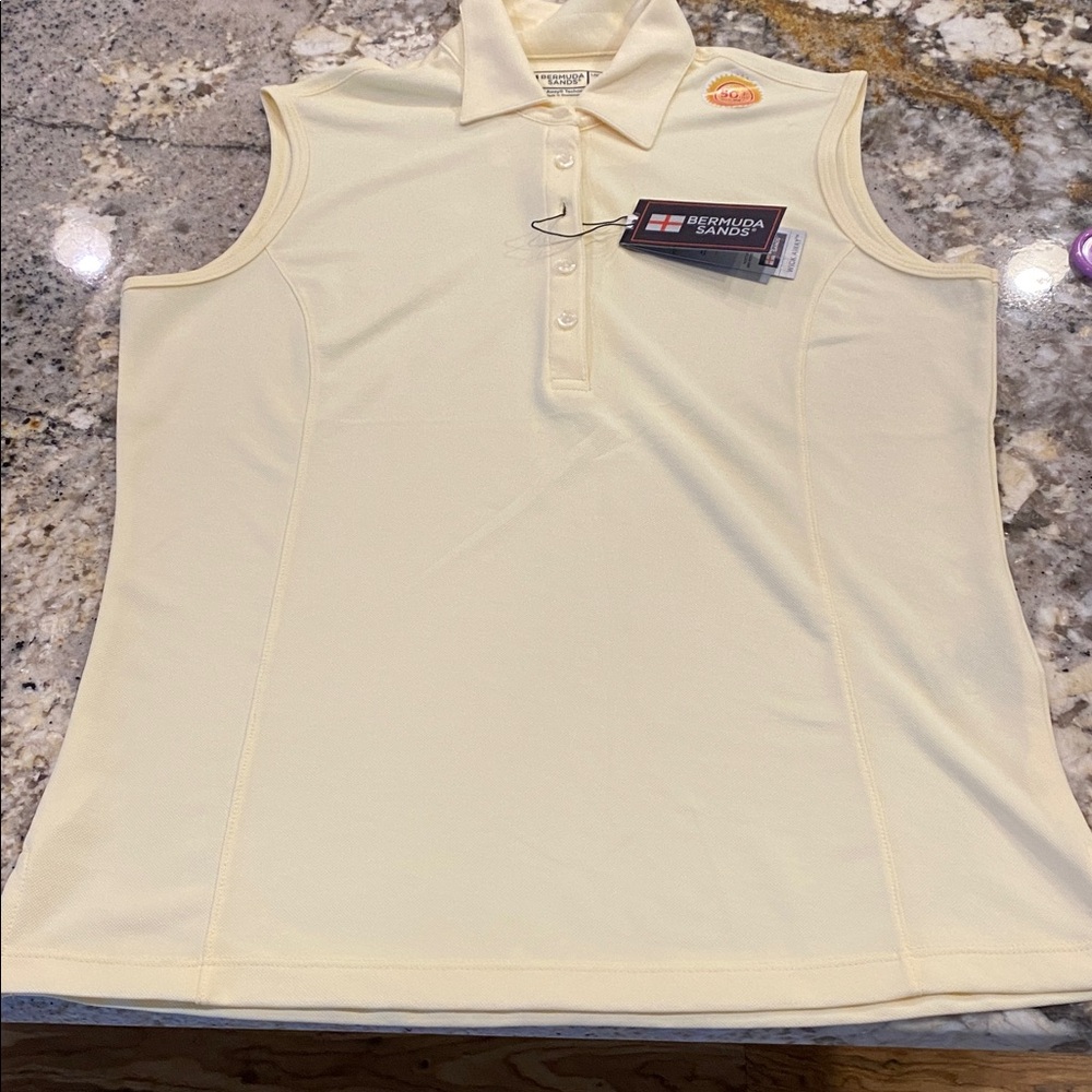 Bermuda Sands Ladies Sleeveless Golf Shirt